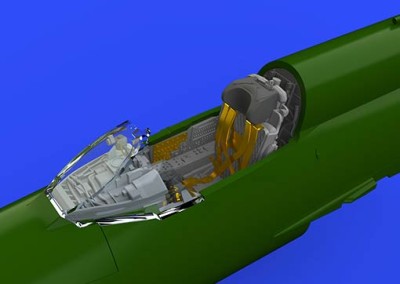 Eduard 672180 MiG-21MF cockpit late 1/72