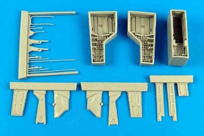 Aires 4584 T-28 Trojan wheel bay 1/48