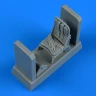 QuickBoost QB49089 Z-37 Cmelak seat w/ seatbelts (MACO) 1/48