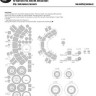 New Ware NWA-M0381 1/48 Mask C-130 E/J/H,AC-130 Hercules BASIC (ITA)