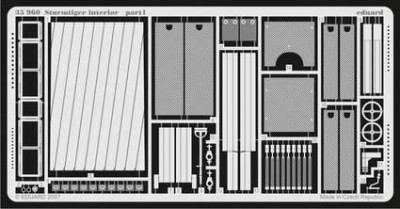 Eduard 35960 Sturmtiger interior REV