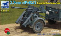 Bronco CB35141 2.8cm sPzb41 On Larger Steel-Wheeled carriage 1/35