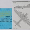 Foxbot Decals FBOT48032 Stencils for Boeing B-17 Flying Fortress 1/48