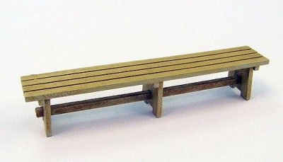 Plus model EL064 Wooden bench 1:35