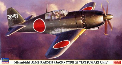 Hasegawa 07428 J2M3 Raiden Model 21 &quot;Tornado Group&quot; 1/48