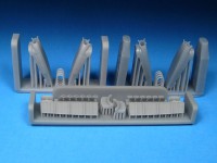 Barracuda Studios BCR72467 de Havilland Mosquito Mk XVI Nacelles Upgrade Set (designed for the Airfix Mk XVI kits) CAD by Mike O'Hare 1/72