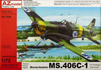 AZ Model 75029 MS.406C-1 'In Foreign Services' (3x camo) 1/72