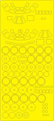 New Ware NWA-M0228 1/72 Mask Tu-95MS Bear H EXPERT (TRUMP 01601)