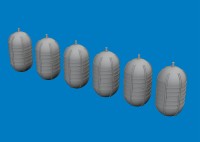 Eduard 672397 BRASSIN WWII USAAF oxygen tank G-1 PRINT 1/72