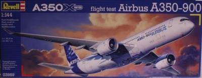 Revell 03989 Самолет пассажирский Airbus A350 1/144