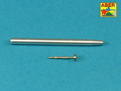 Aber 35 L-224 Barrel ROQF Mk.I 76,2mm for Matilda Mk.IIICS with Besa MG barrel (designed to be used with Tamiya kits) 1/35