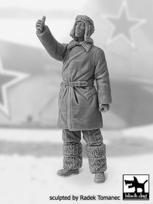 Black Dog F32148 Soviet fighter pilot WWII No.1 (1 fig.) 1/32