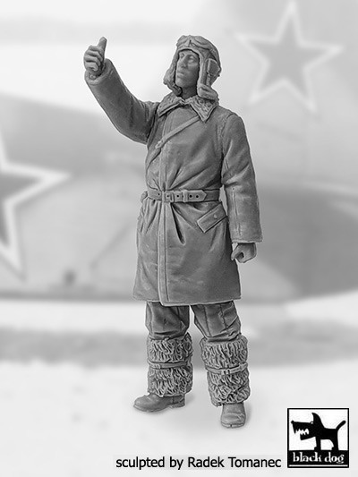 Black Dog F32148 Soviet fighter pilot WWII No.1 (1 fig.) 1/32