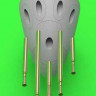 Master AM-72-096 P-38M Lightning - .50 cal Brownings and 20mm cannon tips with flash hiders