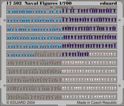 Eduard 17502 Naval Figures 1/700