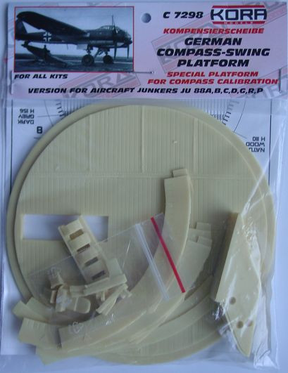 Kora Model C7298 German Compass-Swing Platform (Ju 88A,B,C,D) 1/72