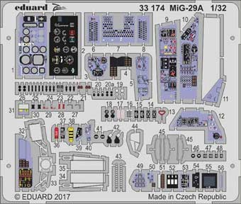 Eduard 33174 MiG-29A 1/32