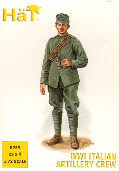 HAT 8259 Italian (WWI) Artillery Crew 1/72