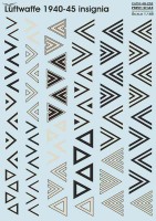 Print Scale 48252 Luftwaffe 1940-45 insignia. Winkel. Part 1 1/48