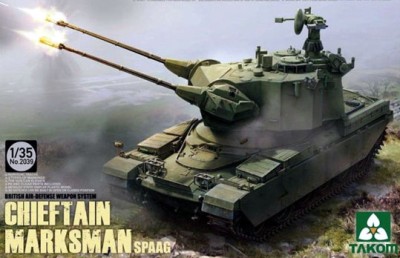 Takom 2039 ЗСУ Chieftain Marksman SPAAG 1/35