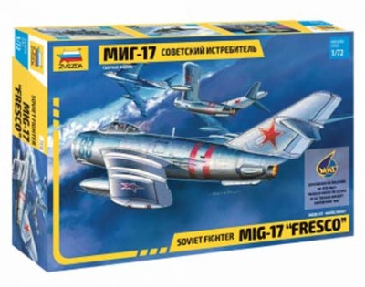 Звезда 7318 Советский истребитель Миг-17 1/72