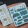 Quinta Studio QD48570 Ми-24А (Trumpeter) 3D Декаль интерьера кабины 1/48