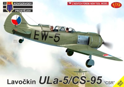 Kovozavody Prostejov 72361 Lavochkin ULa-5/CS-95 'CSR' (3x camo) 1/72