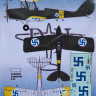 Kora Model DEC72293 DH.82 Tiger Moth Finnish Air Force декали декали 1/72