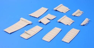 CMK 5072 Heinkel He 111P - Undercarriage bays 1/32