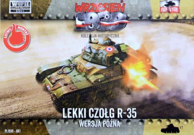 First To Fight FTF-72087 Renault R-35 Late - French Light Tank 1/72