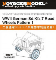 Voyager Model PEA183 Колеса WWII German Sd.Kfz.7 Road Wheels Pattern 1 (For all) 1/35