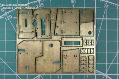 Magic Models MM3540 Бронированный &quot;Урал&quot; (Афганистан)