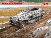 ICM 35106 Sd.Kfz.251/1 Ausf.B (4x camo) 1/35