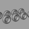 Hauler 72148 Wheels for 9K714 OKA / SS-23 Spider (HOBBYB) 1/72