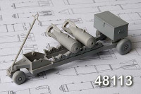 Advanced Modeling AMC 48113 Тележка для транспортировки 50-100 кг авиабомб 1/48