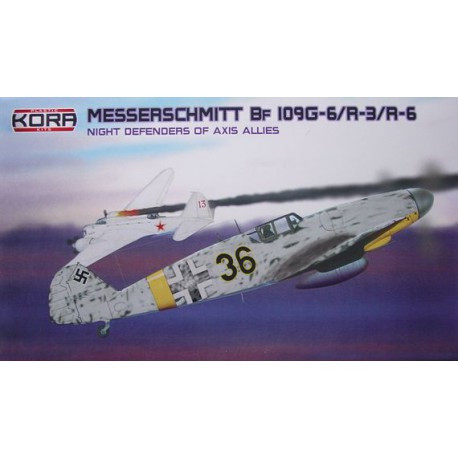 Kora Model KPK72011 Bf 109G-6/R-3/R-6 (plastic kit&resin set) 1/72
