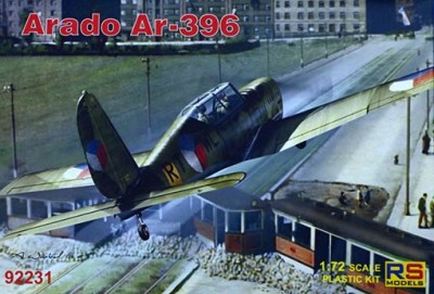 Rs Model 92231 Arado Ar-396 (3x camo) 1/72