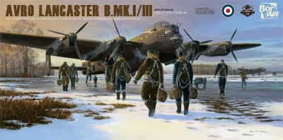 Border Model BF-010 Английский тяжёлый бомбардировщик Avro Lancaster B Mk.I/III 1/32