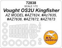 KV Models 72838 Vought OS2U Kingfisher (AZ MODEL #AZ7624, #AZ7635, #AZ7636, #AZ7672, #AZ7673) US 1/72