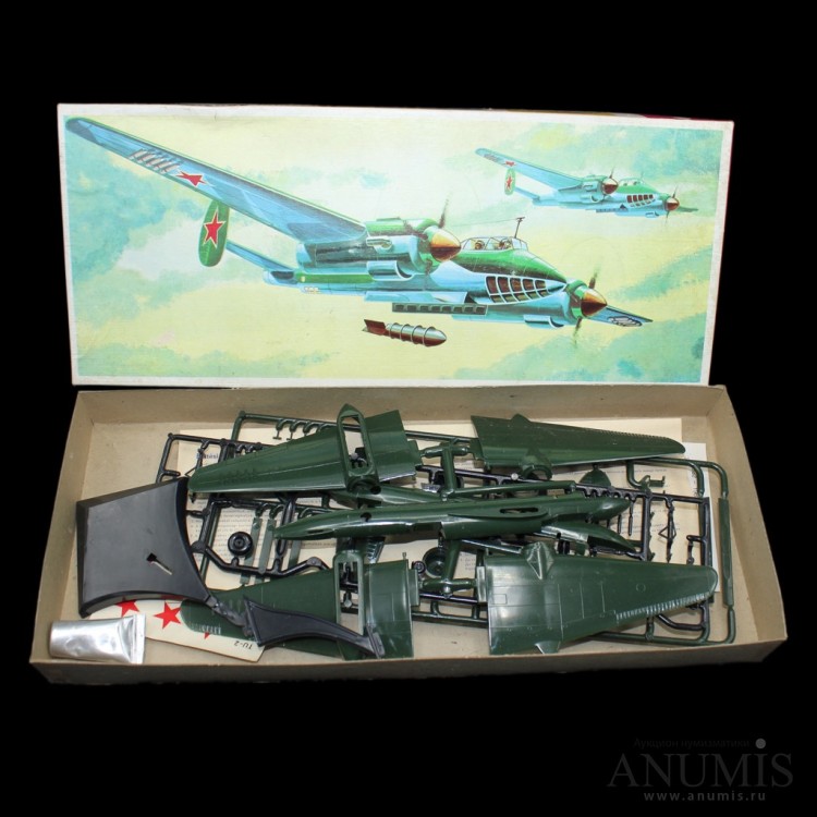 Veb Plasticart Ту-2 1/72