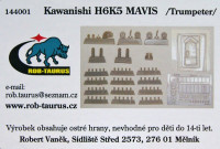 Rob Taurus 144001 Kawanishi H6K5 Mavis - Detail set (TRUMP) 1/144