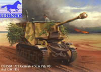 Bronco CB35004 7.5 cm Pak 40 /SE/ H39 1/35