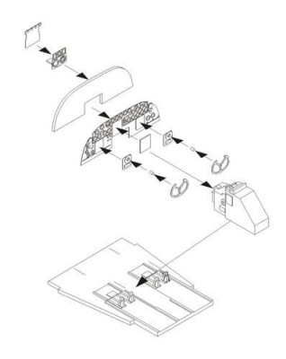 CMK Q72174 B-24 Liberator - Instrument panel 1/72