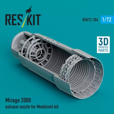 Reskit U72284 Mirage 2000 exh.nozzle (MSVIT) 1/72