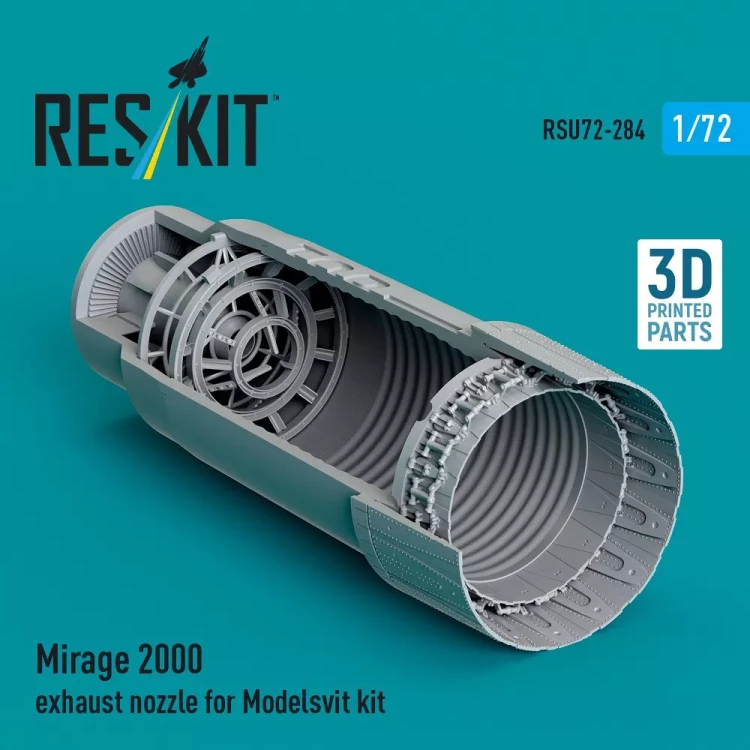Reskit U72284 Mirage 2000 exh.nozzle (MSVIT) 1/72