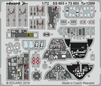 Eduard SS653 Tu-128M 1/72