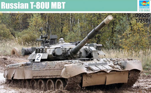Trumpeter 09525 Russian T-80U MBT 1/35