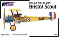 MAC 72120 Bristol Scout (First Air Aces of WWI) 1/72
