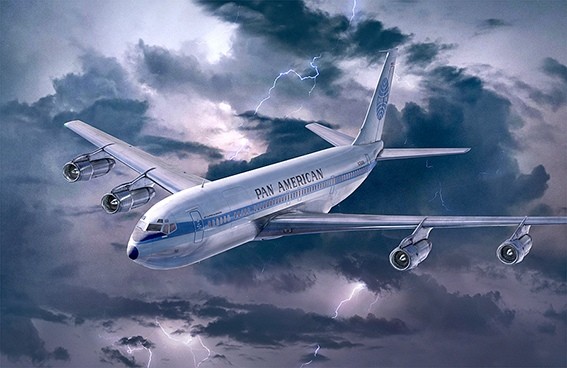 Roden 338 Boeing 707-321 (3x versions) 1/144