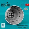 Reskit U48511 IAI Kfir exhaust nozzle (KIN/WIMGMAN) 1/48